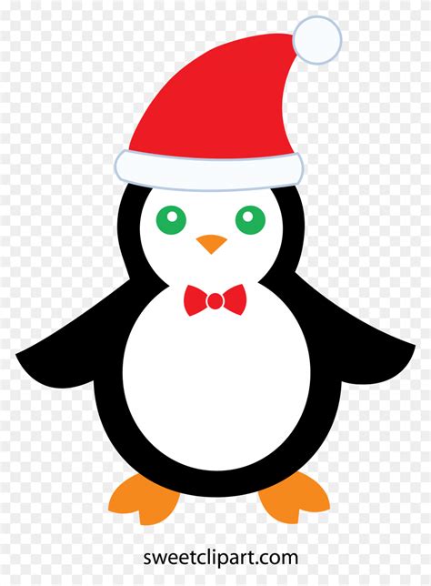 Christmas Penguin Clip Art Main Character Clipart Flyclipart