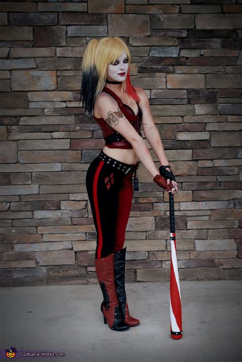 It drives them completely insane. Batman: Arkham City Harley Quinn Costume