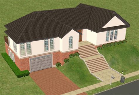 You can learn about features, read strategy guides, and maybe even decide if they are right for you: Mod The Sims - Hillside House with Basement Garage, NO CC