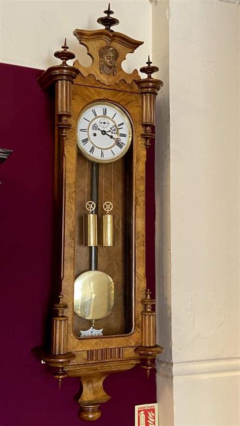 Gustav Becker 8 Day Vienna Wall Clock Wall Clocks Hemswell Antique