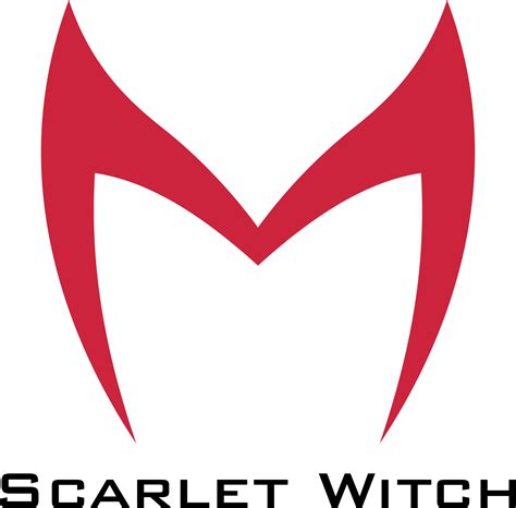Scarlet Witch Logo Svg Avengers Svg Avengers Clipart Marv Inspire