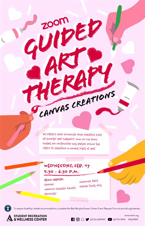 Guided Art Therapy Canvas Creations