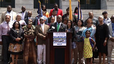 Newark Mayor Previews Anti Violence Rally Video Nj Spotlight News