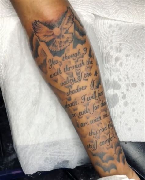 Psalm 234 Tattoo Half Sleeve Tattoos Forearm Sleeve Tattoos Arm