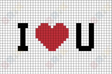 Résultat De Recherche Dimages Pour Pixel Art I Love You Pixel Art
