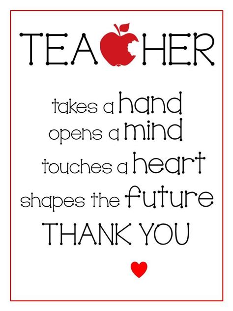 Free Printables Teacher Appreciation Ts Teacher Appreciation