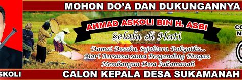 Software adalah software pada sistem komputer. Contoh Desain Baliho Pilkades - gambar spanduk