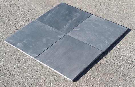 Silver Blue Slate Tile Natural Cleft Face And Back Stone And Tile Shoppe