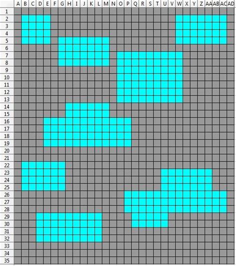 Did you know that bees are in danger of mass extinction? Minecraft Ore Block Knitting Chart Crochet Cross Stitch ...