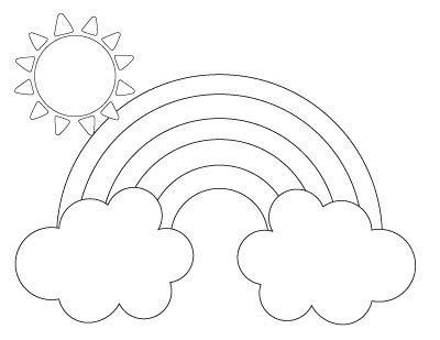 Thousands pictures for downloading and printing! Free Printable Rainbow Coloring Pages - The Artisan Life