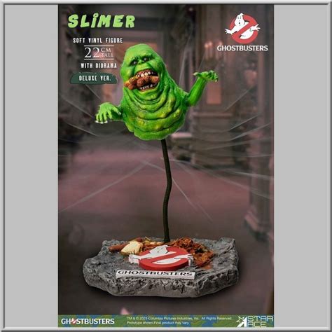 Figurine Slimer Deluxe Version Ghostbusters Figurines Mania