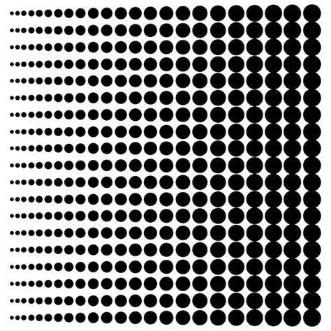 Premium Vector Vector Halftone Dots Black Dots On White Background