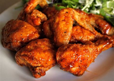 Crispy buffalo chicken hot wings are easy to make at home. Buffalo BBQ Fried Chicken (or Chicken Wings) Recipe by ...