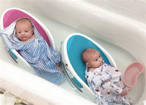 There are sink inserts available to bathe a newborn. AngelCare Bath Support Mega Sale!! - A Slice of Style