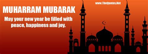 It is one of the four sacred months of the year when warfare is forbidden. Facebook Cover Image - MUHARRAM MUBARAK - TheQuotes.Net