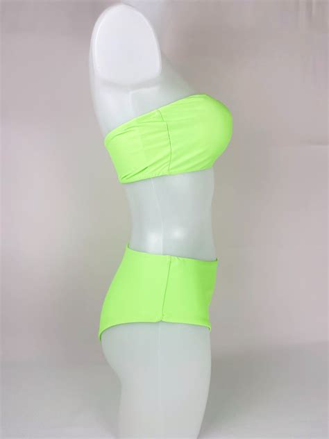 Neon Green Bikini Set Dalianiboutique