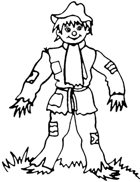 These funny straw filled fellows are trying to scare away the birds and a few. Scarecrow Coloring Pages | Coloring Pages To Print