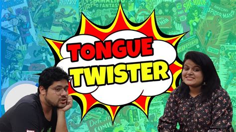 Best Tongue Twister Funny Challenge Twostates Vlogs Youtube
