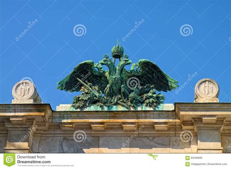 Imperial eagle, known earlier as new royal lady, is lying off the east coast of malta. Imperial Eagle In Vienna, Bronze Sculpture, Austria ...