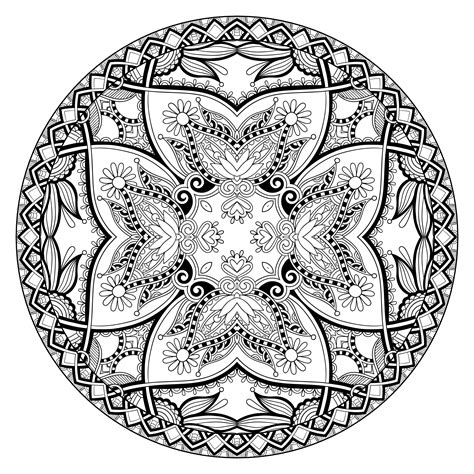 Best 21 Mandala Coloring Pages Advanced Level Printable