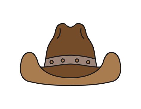 How To Draw A Gallon Cowboy Hat Simple Steps Cartoon Tutorial For Kids