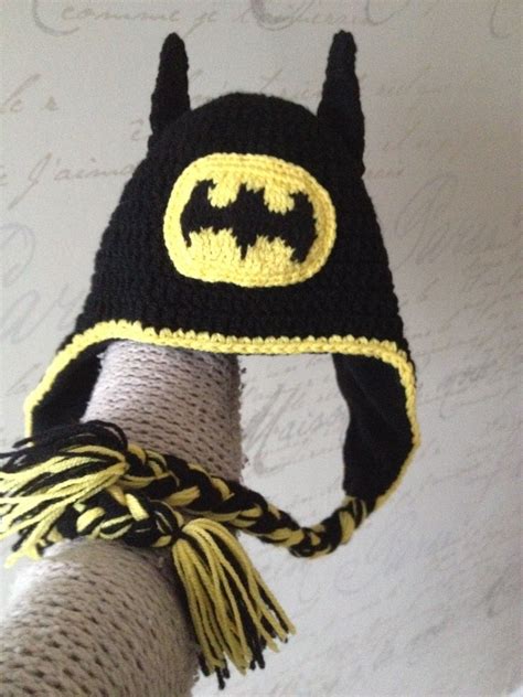 Batman Hat Crochet Hats Crochet Kids Hats Crochet Baby Hats
