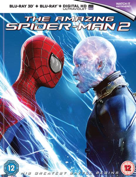 The Amazing Spider Man 2 3d Mastered In 4k Edition Includes