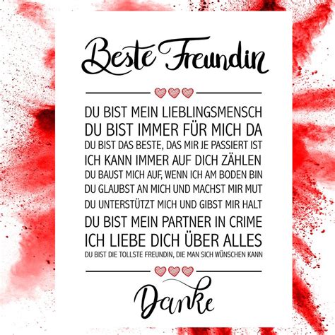 Eine auswahl an freundschaftssprüchen schenkt ihr all die aufmerksamkeit, die sie ohne die beste freundin hätte man das gefühl, ganz alleine auf dieser welt zu sein. Beste Freundin Kunstdruck - Kunstdrucke jetzt im Shop bestellen Close Up GmbH