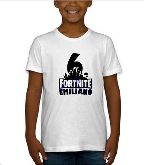 Download Kids Fortnite Birthday Shirt | Birthday shirts, Shirts ...