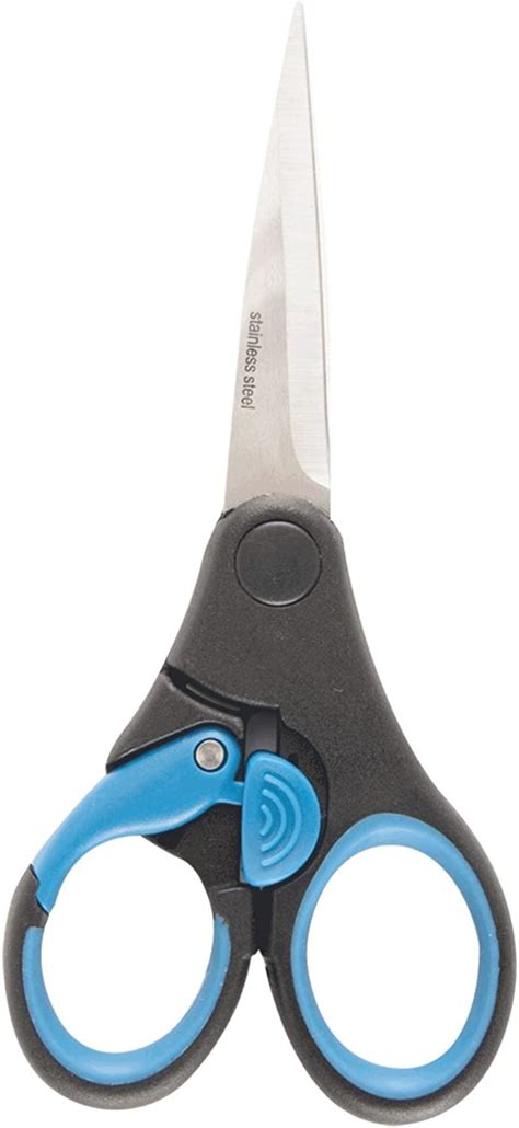 Hemline H384 Lockable Soft Grip Sewing Scissors 125mm