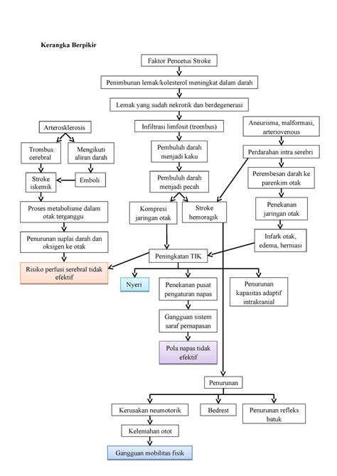 Kerangka Berpikir - pathways - Kerangka Berpikir Faktor Pencetus Stroke