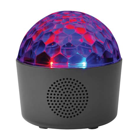 Onn Disco Lamp Speaker With Colorwhite Led Lighting