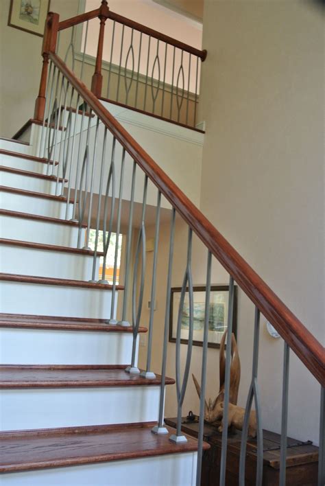 Hf1662 Oval Balusters With Hf1621 T Plain Bars Stair Balusters