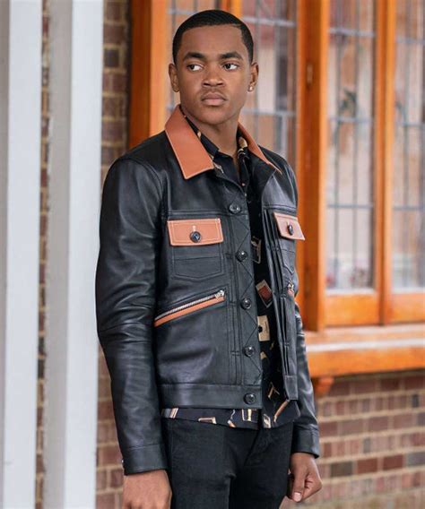How old is tariq edwards? Power Book II Ghost Tariq St Patrick Leather Jacket