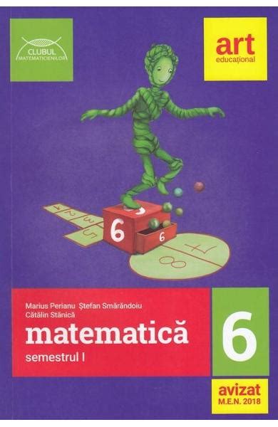 Matematica Clasa 6 Sem1 Marius Perianu Stefan Smarandoiu Libris