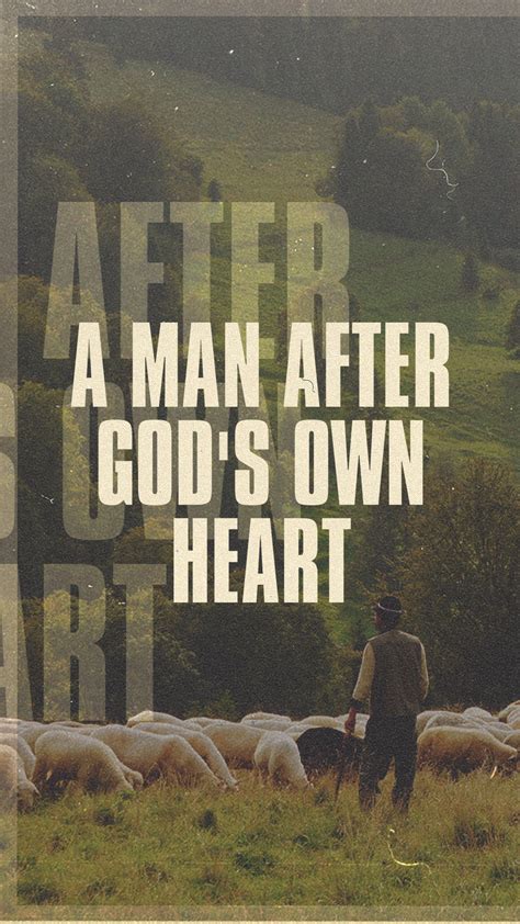 A Man After Gods Own Heart Sermon Series Designs