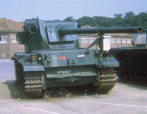 Fv4004 120mm Conway And Fv4005 183mm Gun Tank