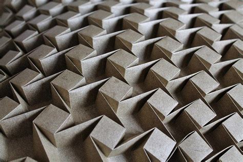 Andrea Russo Origami Art Paper Architecture Paper Structure