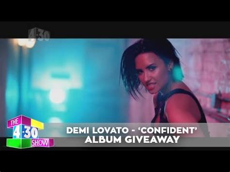 It serves as the second single from her fifth studio album of the same name (2015). Demi Lovato 'Confident' - Album Giveaway - YouTube
