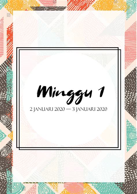 TcherCollection - TC | Divider minggu RPH tahun 2020 + divider cuti