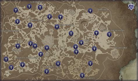 Diablo 4 Altars Of Lilith All Locations Mobalytics