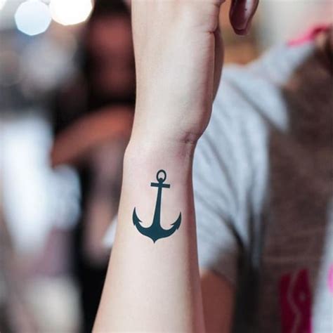 70 Black Anchor Tattoo Design Ideas Small Tattoos For Guys Tattoos