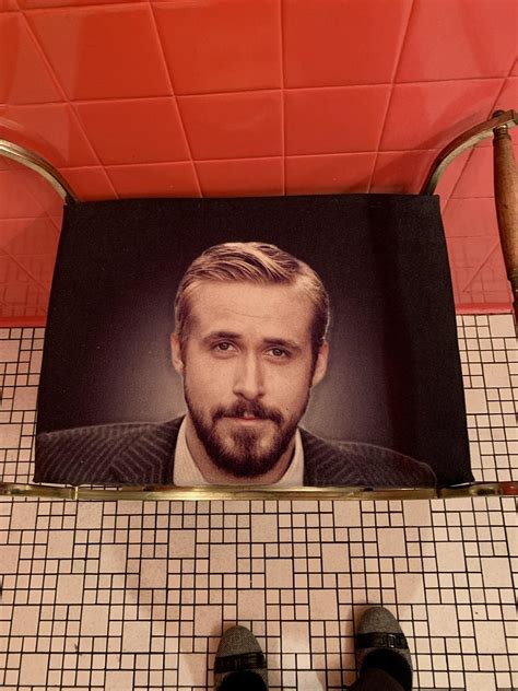You Can Sit On Ryan Goslings Face In This Bathroom Rmildlyinteresting
