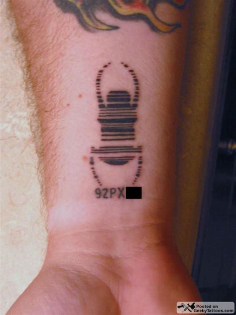 Their bright hues is what makes them special to get inked over the skin, here are top picks fro you idea. Geocaching Travel Bug Tattoo @ Geeky Tattoos