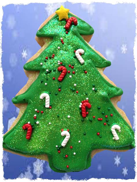 For those living with nut allergies, baked goods are sometimes a worrisome source of allergens. Christmas tree sugar cookie | Xmas cookies, Holiday cookies, Nut free cookies