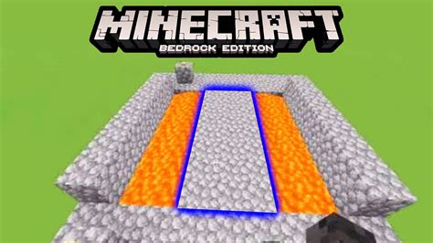 Minecraft Redstone Bridge With Lava Youtube