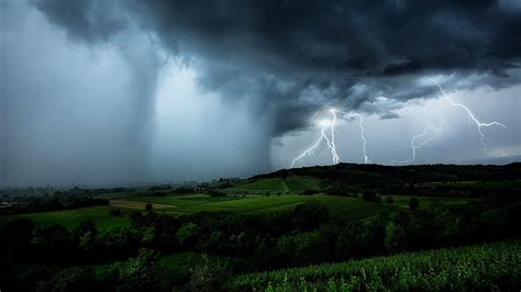 Thunderstorm Rain Wallpaper