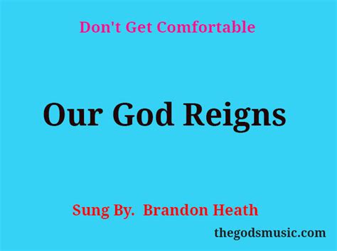 Our God Reigns Song Lyrics