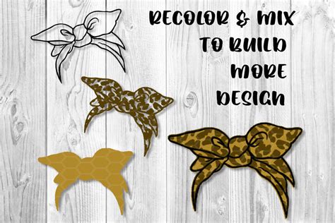 Download Messy Bun Bandana Mom Life SVG Clip Art By Mandala Creator ...