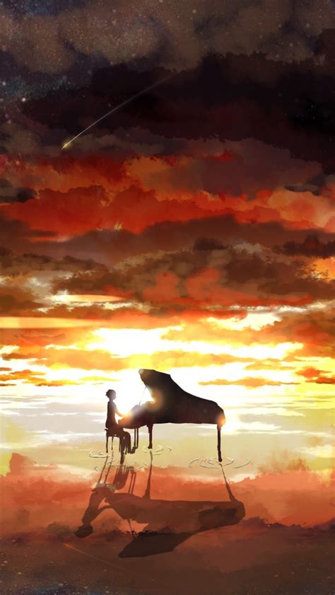 Take a trip into an upgraded, more organized inbox. Piano-Rising-Sun-Anime-iPhone-Wallpaper - iPhone Wallpapers